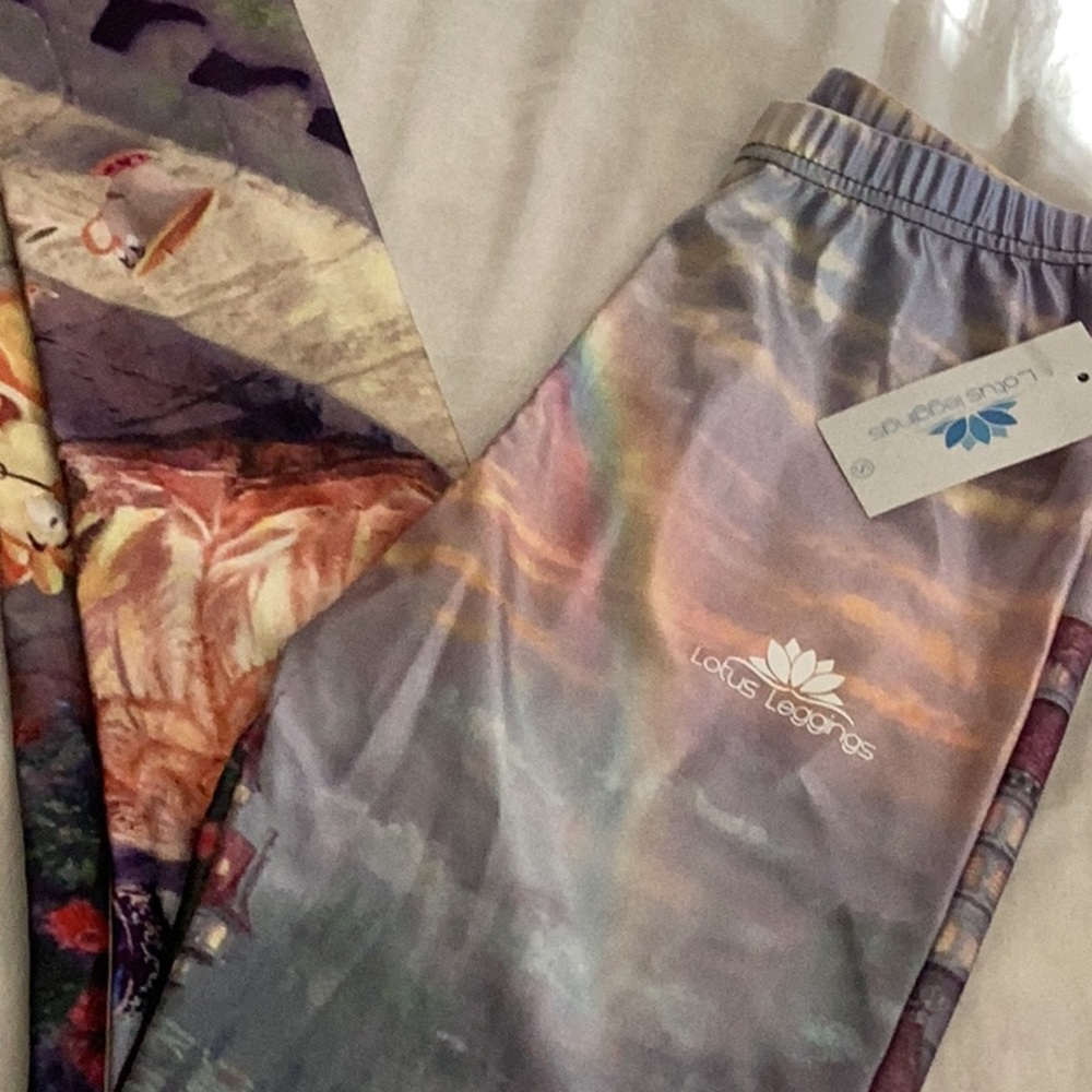 Beauty and the beast leggings Small